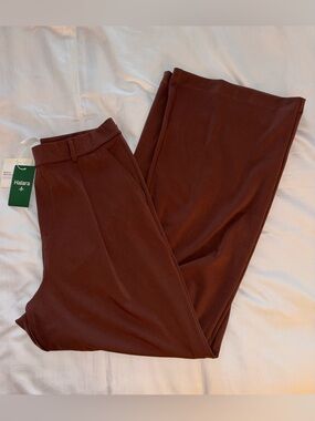 ✨NWT Halara Wide Leg Brown Pants
